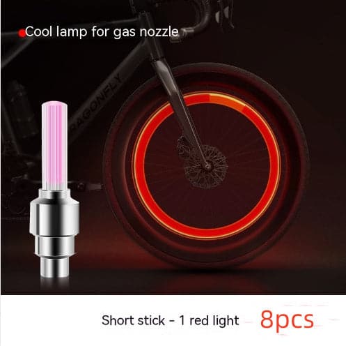 Tyre Wheel Valve Caps with Neon Lights - Wholesale Electronics