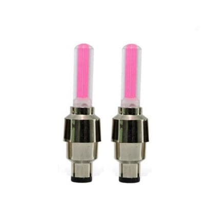 Tyre Wheel Valve Caps with Neon Lights - Wholesale Electronics