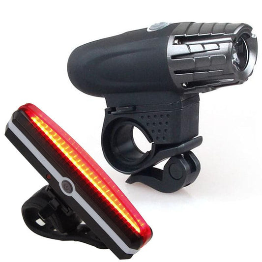 USB charging headlight taillight set - Wholesale Electronics