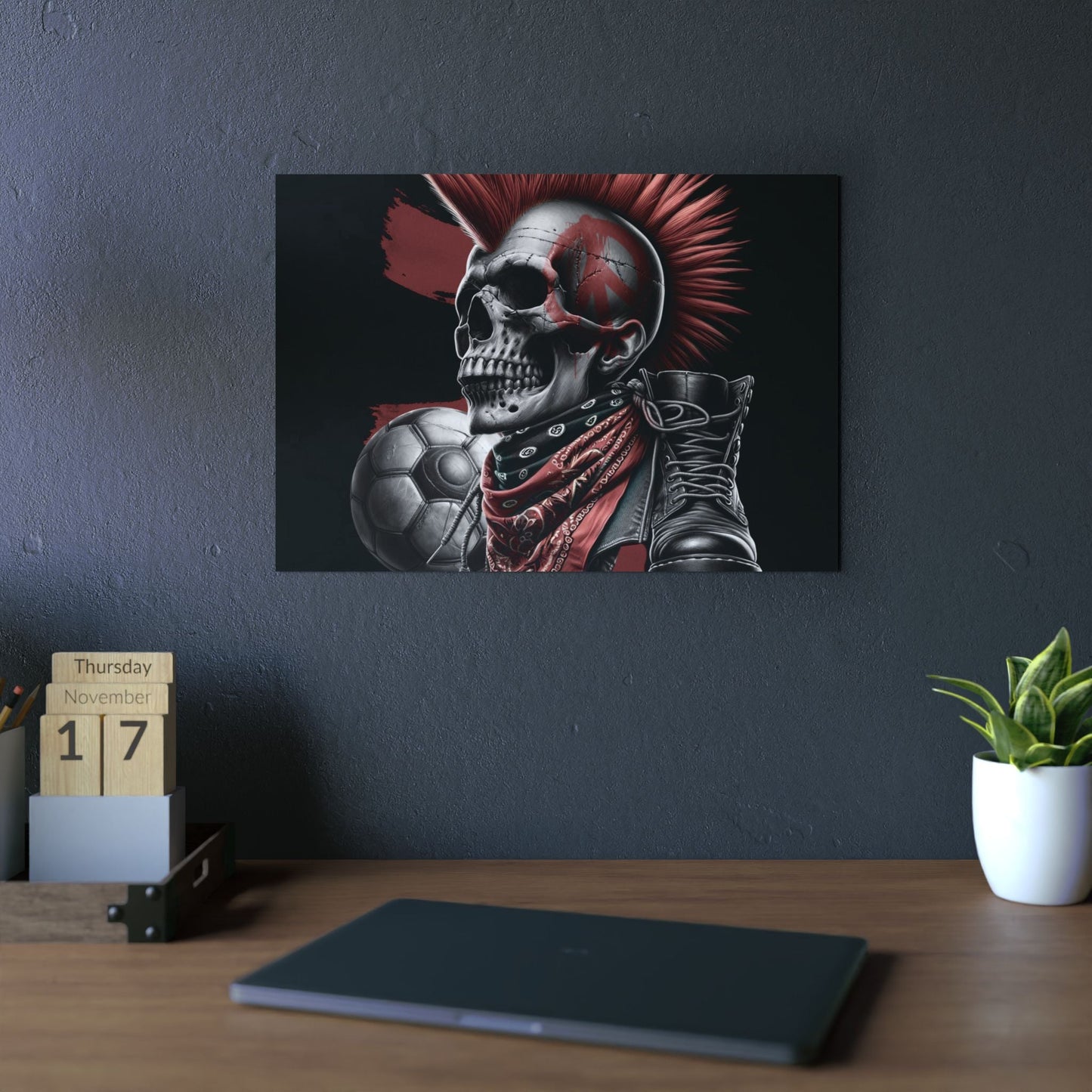 Wall Art | Cyberpunk Collection Underground Movement of Soccer | Limited Edition 99 pcs | For Indoor and Outdoor Use - Wholesale Electronics