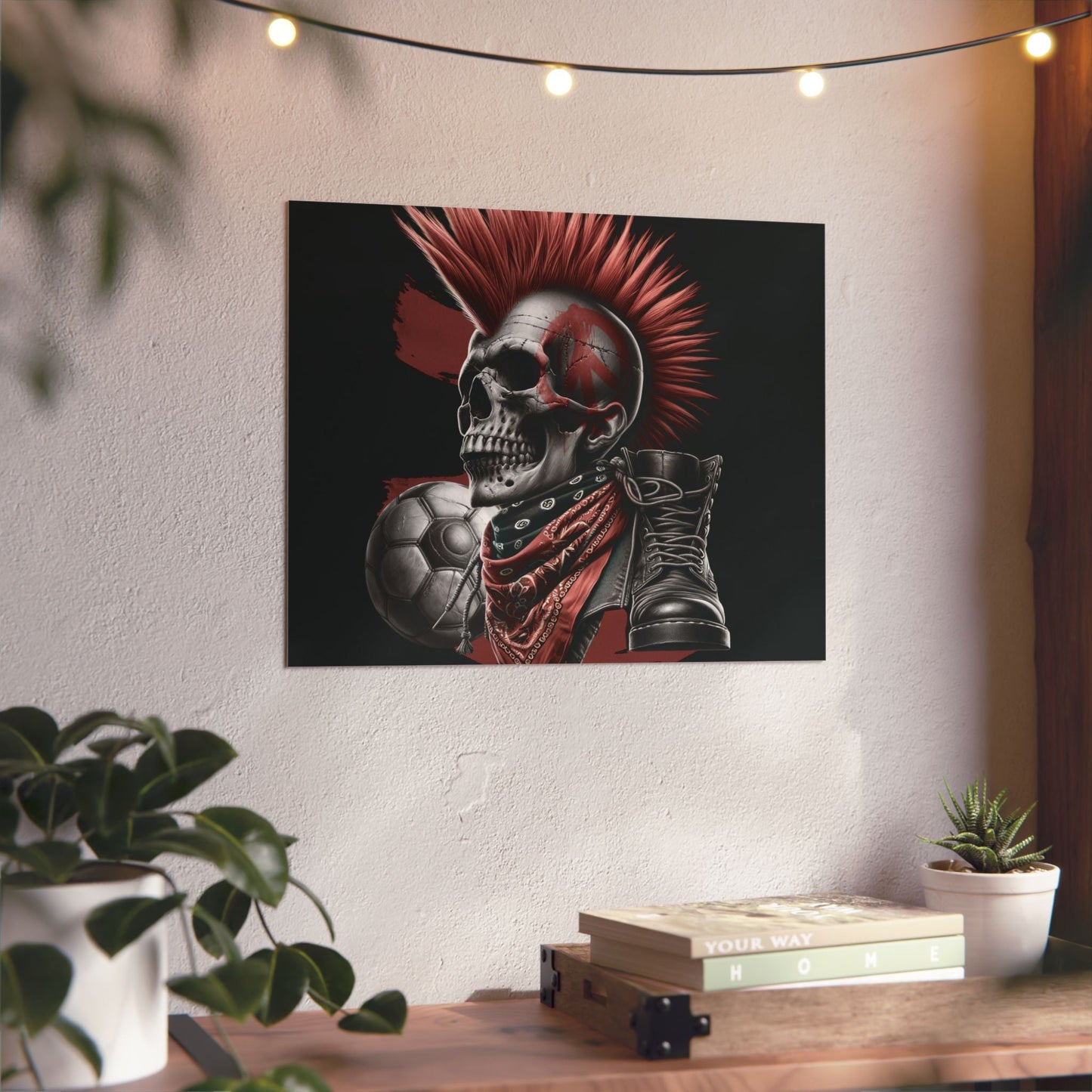 Wall Art | Cyberpunk Collection Underground Movement of Soccer | Limited Edition 99 pcs | For Indoor and Outdoor Use - Wholesale Electronics