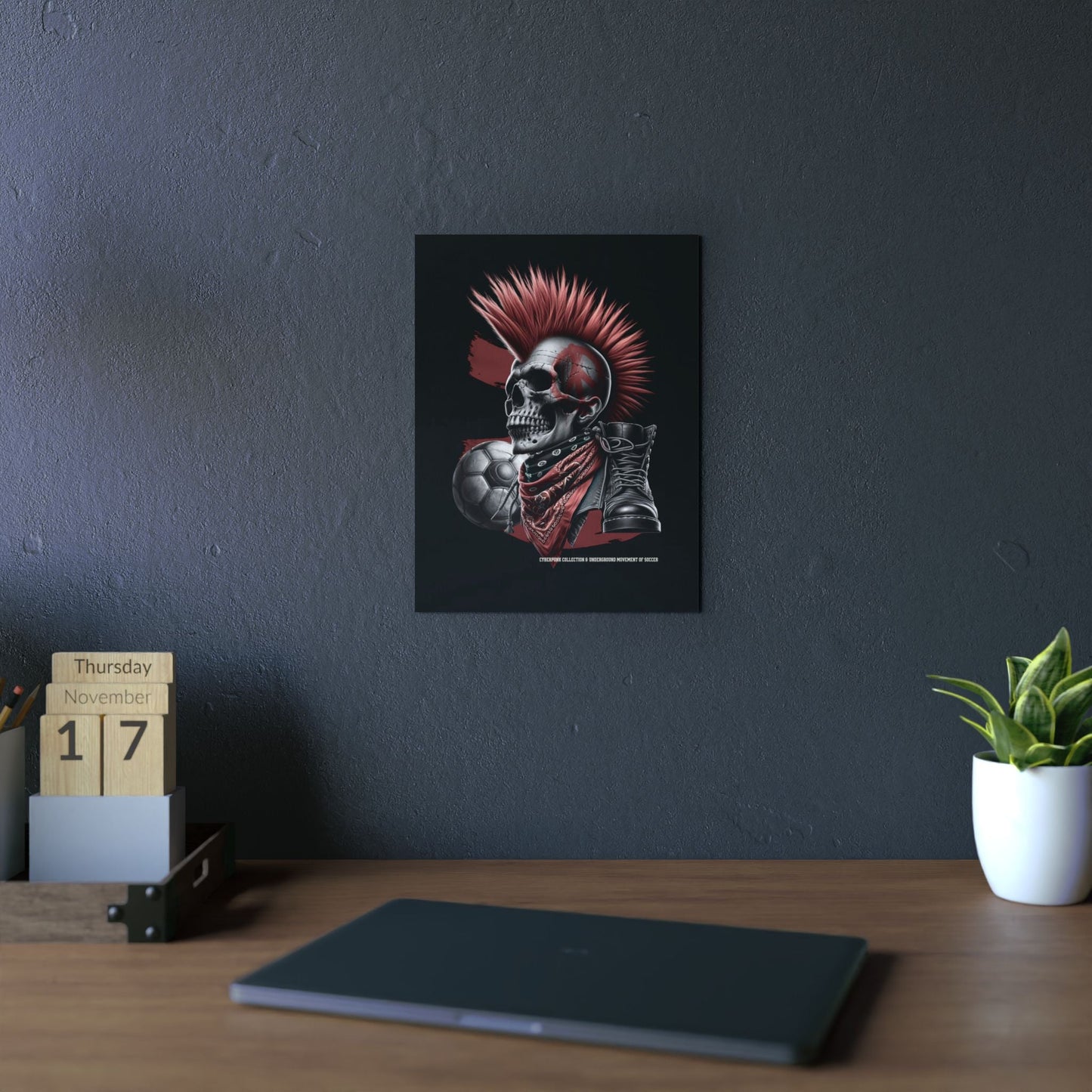 Wall Art | Cyberpunk Collection Underground Movement of Soccer | Limited Edition 99 pcs | For Indoor and Outdoor Use - Wholesale Electronics