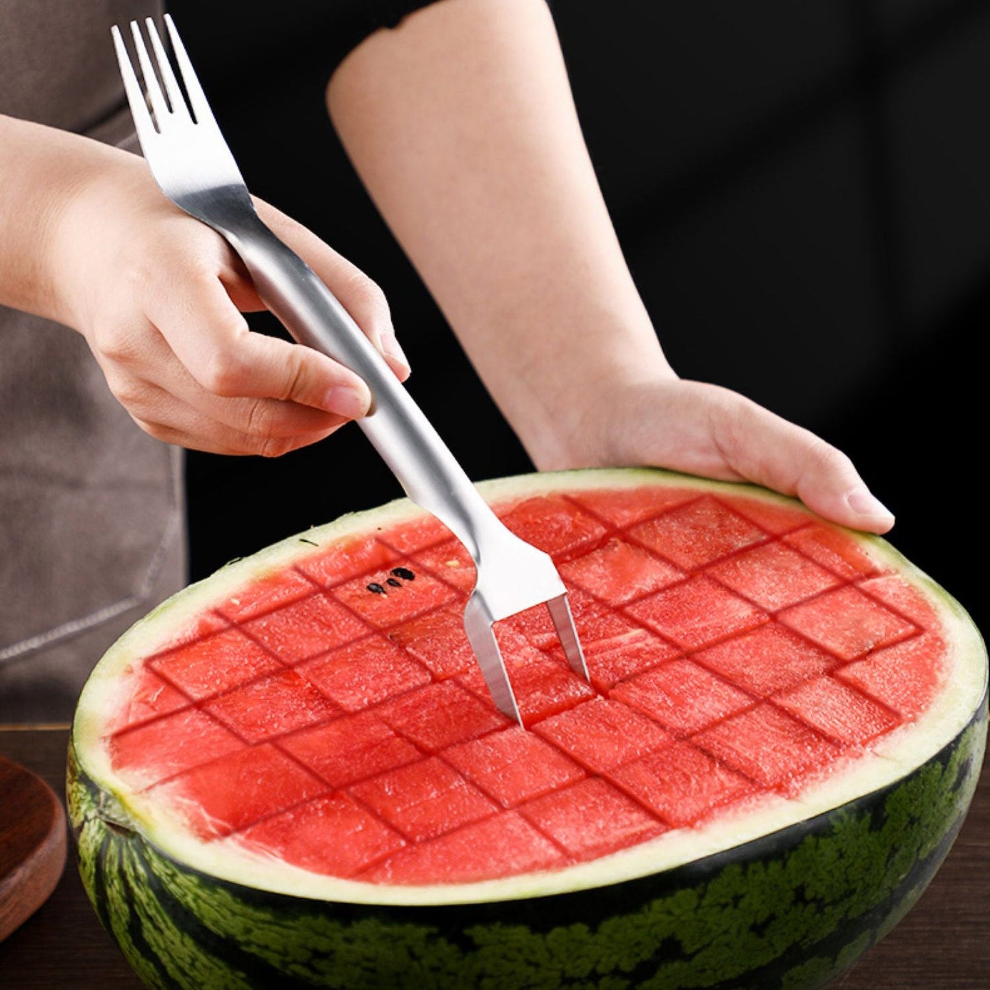 Watermelon Fork and Slicer | 2 In 1 - Wholesale Electronics