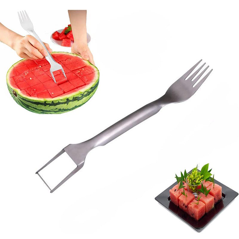 Watermelon Fork and Slicer | 2 In 1 - Wholesale Electronics