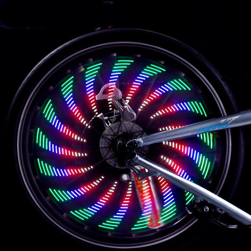 Waterproof LED Bicycle Lights Wheel Lamp Strip 32 Patterns - Wholesale Electronics