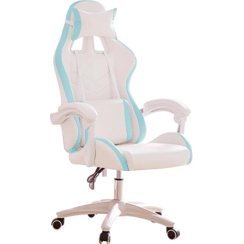 WCG Pink Gaming Chair with Leg Rest and Ergonomic Design - Wholesale Electronics