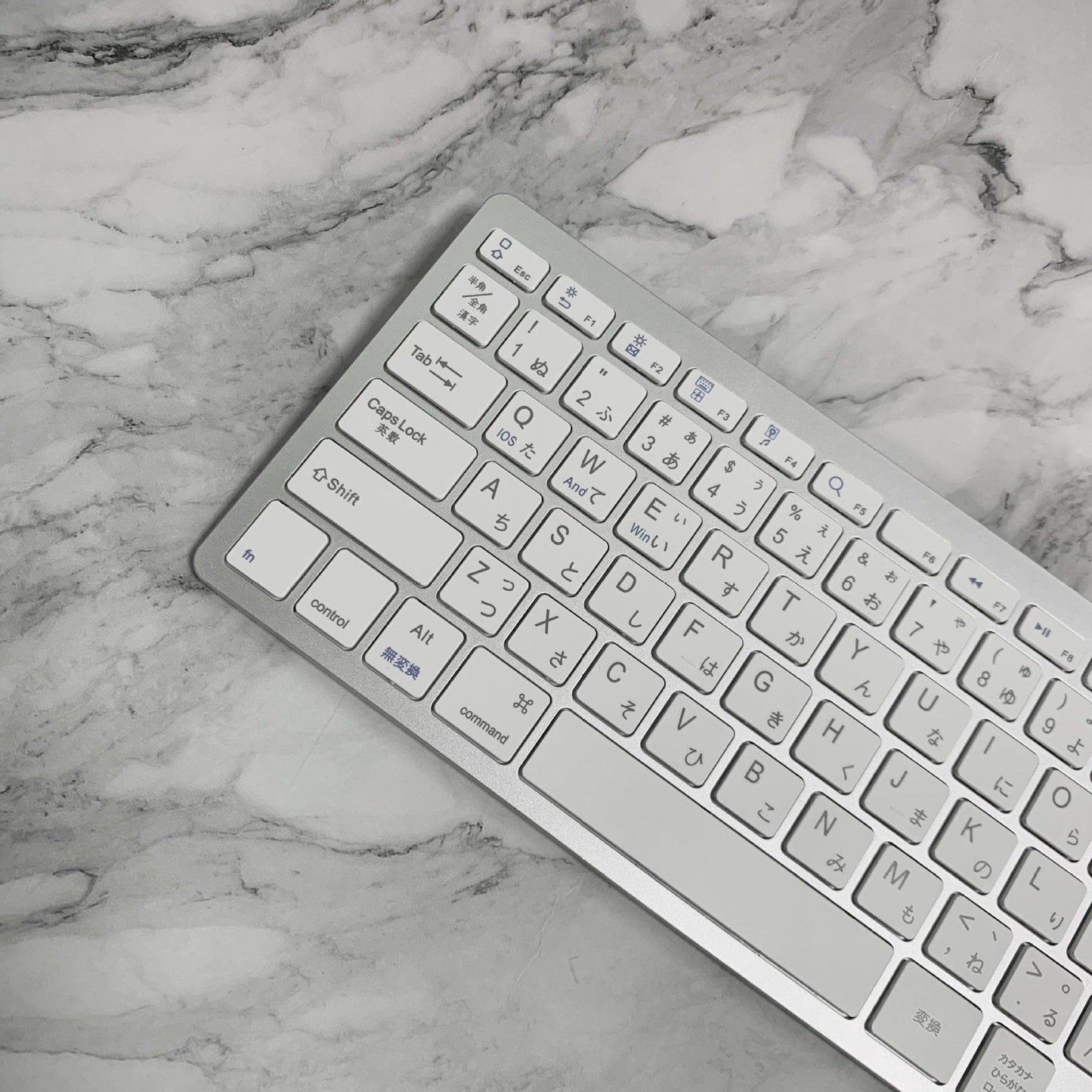 White Wireless Mini Bluetooth Keyboard - Wholesale Electronics