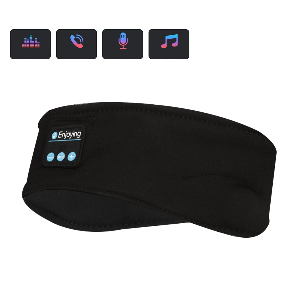 Wireless Bluetooth Sleeping Headphones Sports Headband Eye Mask - Wholesale Electronics