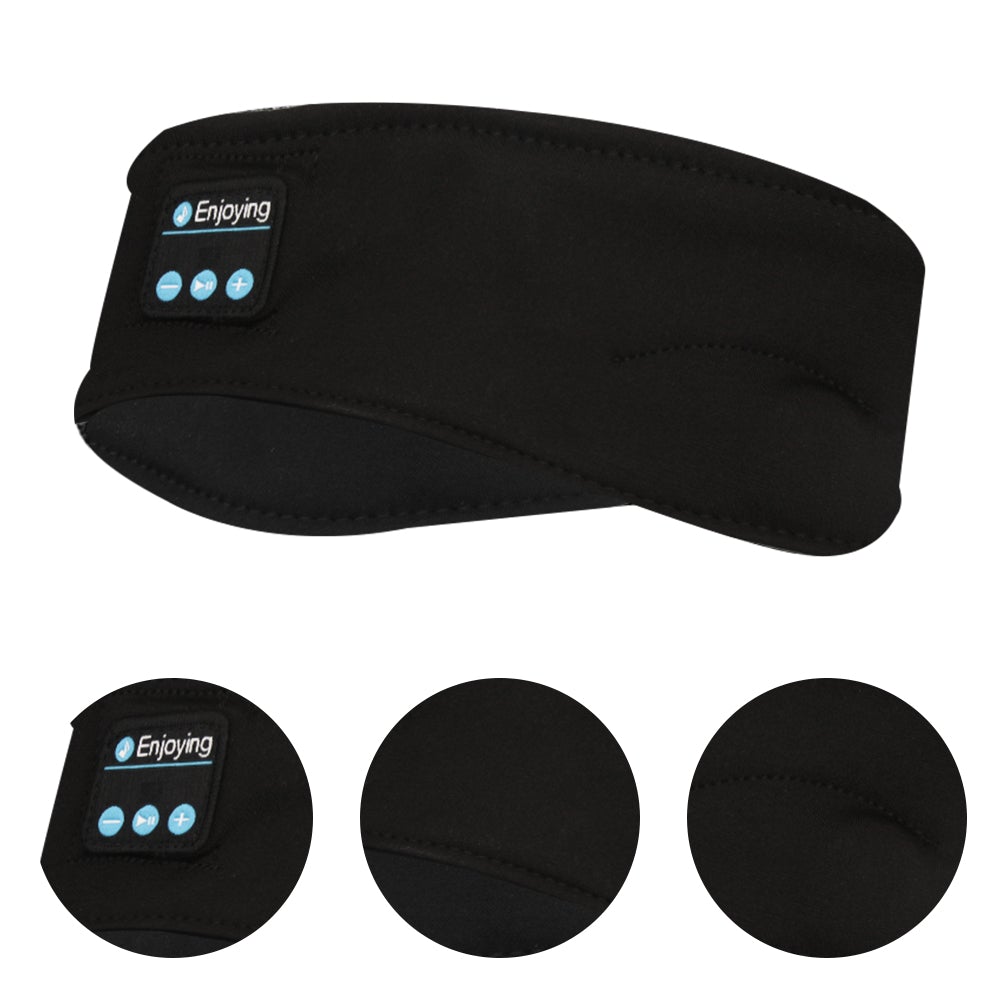 Wireless Bluetooth Sleeping Headphones Sports Headband Eye Mask - Wholesale Electronics