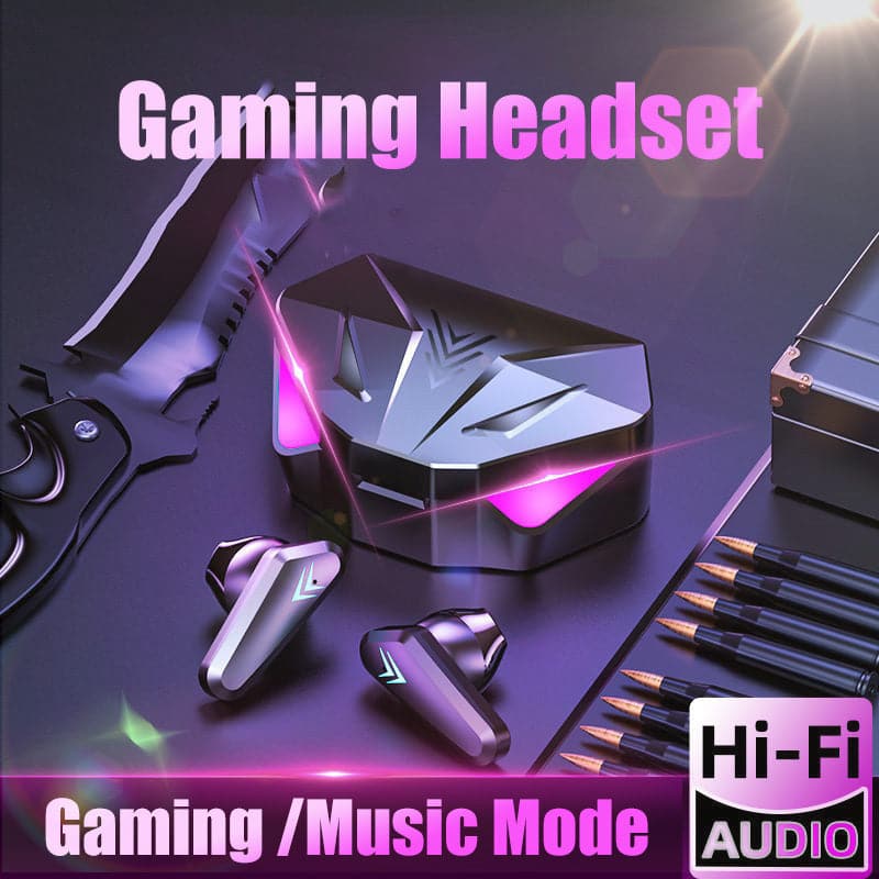 Wireless Gaming Headphones: No Delay, Noise Reduction with Hi - Fi Sound - Wholesale Electronics