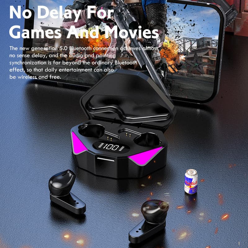 Wireless Gaming Headphones: No Delay, Noise Reduction with Hi - Fi Sound - Wholesale Electronics