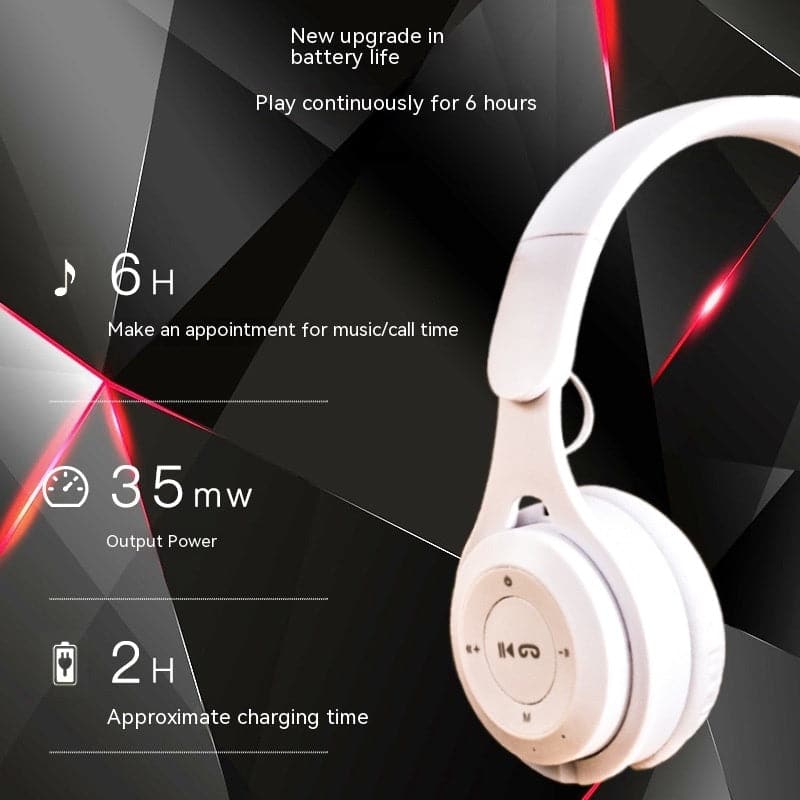 Wireless Headset Foldable Extra Bass Headphones - Wholesale Electronics