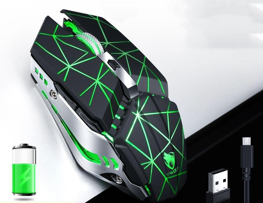 Wireless Mouse Charging Silent Glowing Gaming Mouse - Wholesale Electronics