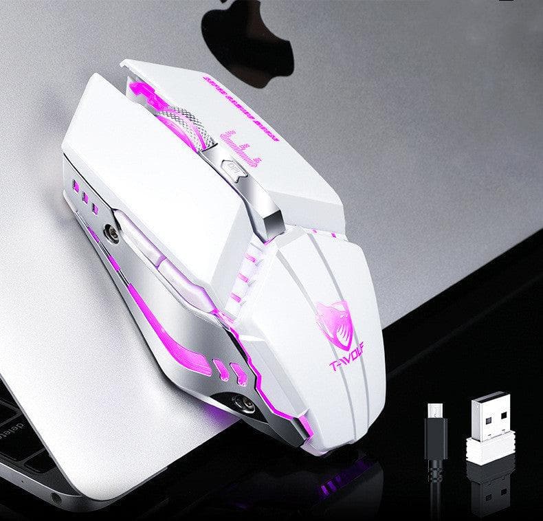 Wireless Mouse Charging Silent Glowing Gaming Mouse - Wholesale Electronics