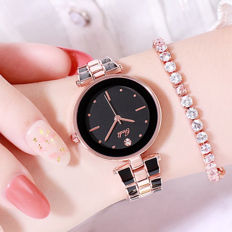 Women's Watch with Beautiful Korean Style - Wholesale Electronics